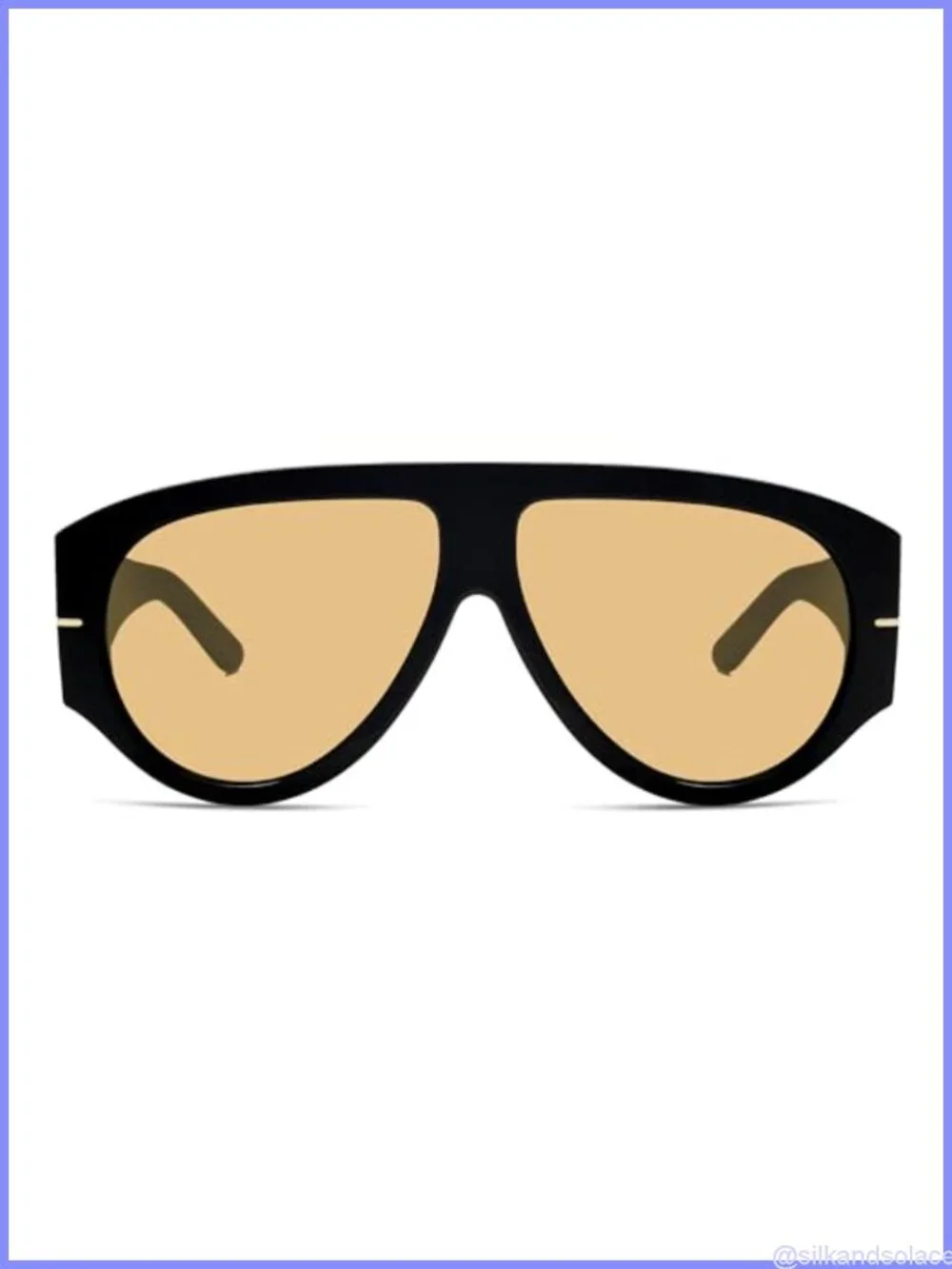 Oversized Retro Aviator Sunglasses Full Frame 99% UV Protection Unisex